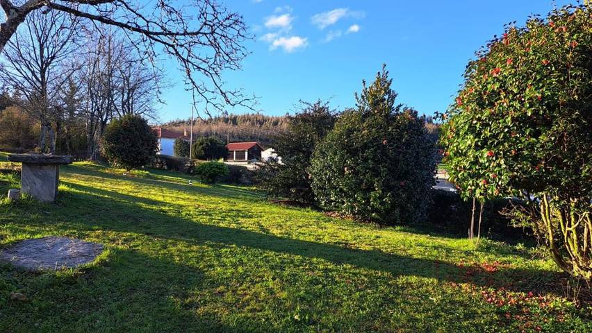Casa rural para 3 personas, con jardín y vistas además de balcón y piscina en Arzúa - 4