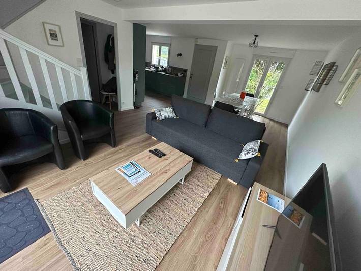 Location de vacances pour 10 personnes, avec Terrasse et Jardin dans Plage Le Portuais