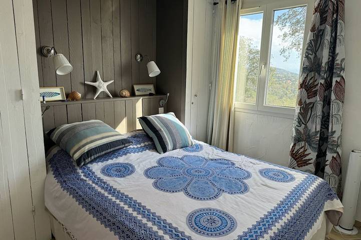 Apartamento entero, Charming apartment, exceptional sea view, Les Restanques du Golfe de St. Tropez in Grimaud, Costa mediterránea (Francia)