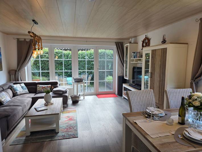 Ferienhaus für 5 Personen, mit Terrasse und Garten, kinderfreundlich