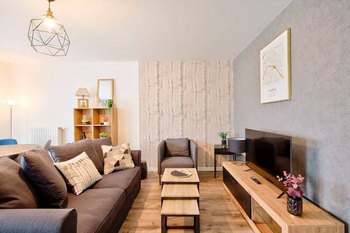 Appartement de vacances pour 6 personnes, avec balcon à Cachan