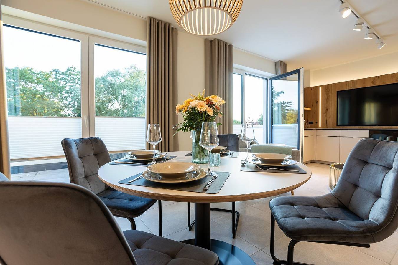 Ganze Wohnung, Dorumer Sielhuus 17 – Meerblick genießen. Balkon. Modern. Hell. in Dorum-Neufeld, Samtgemeinde Land Wursten