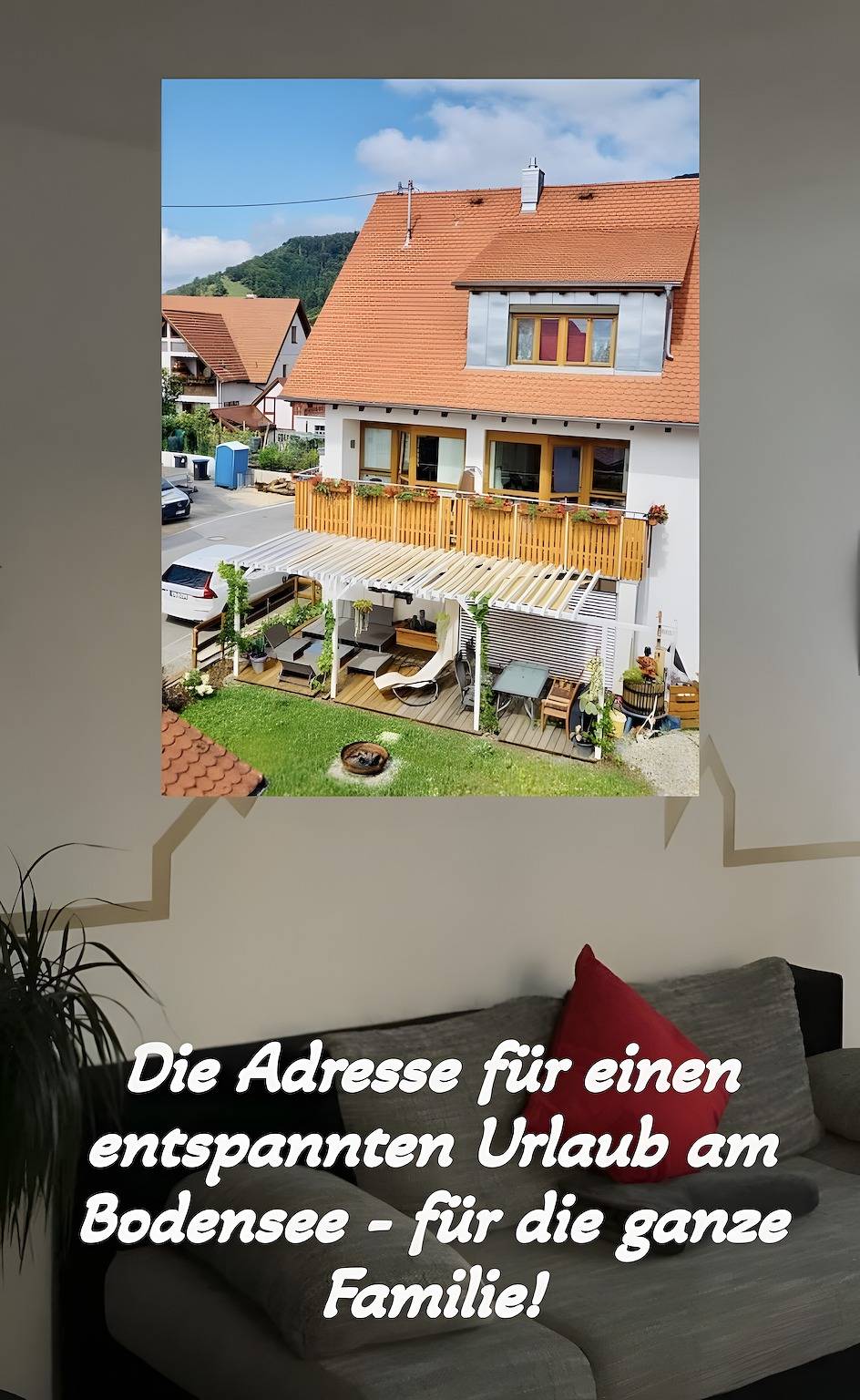 Zimmer „Doppelzimmer Nebengebäude“ mit Wlan in Sipplingen, Region Bodensee-Oberschwaben