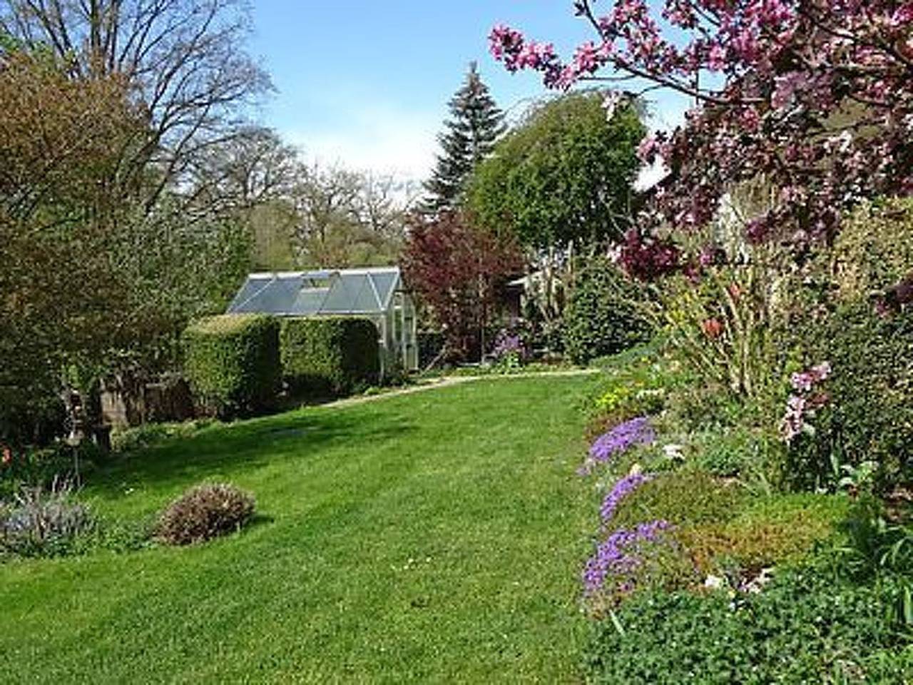 Ganze Wohnung, Große Ferienwohnung in Sinbronn mit Garten in Dinkelsbühl, Romantische Straße
