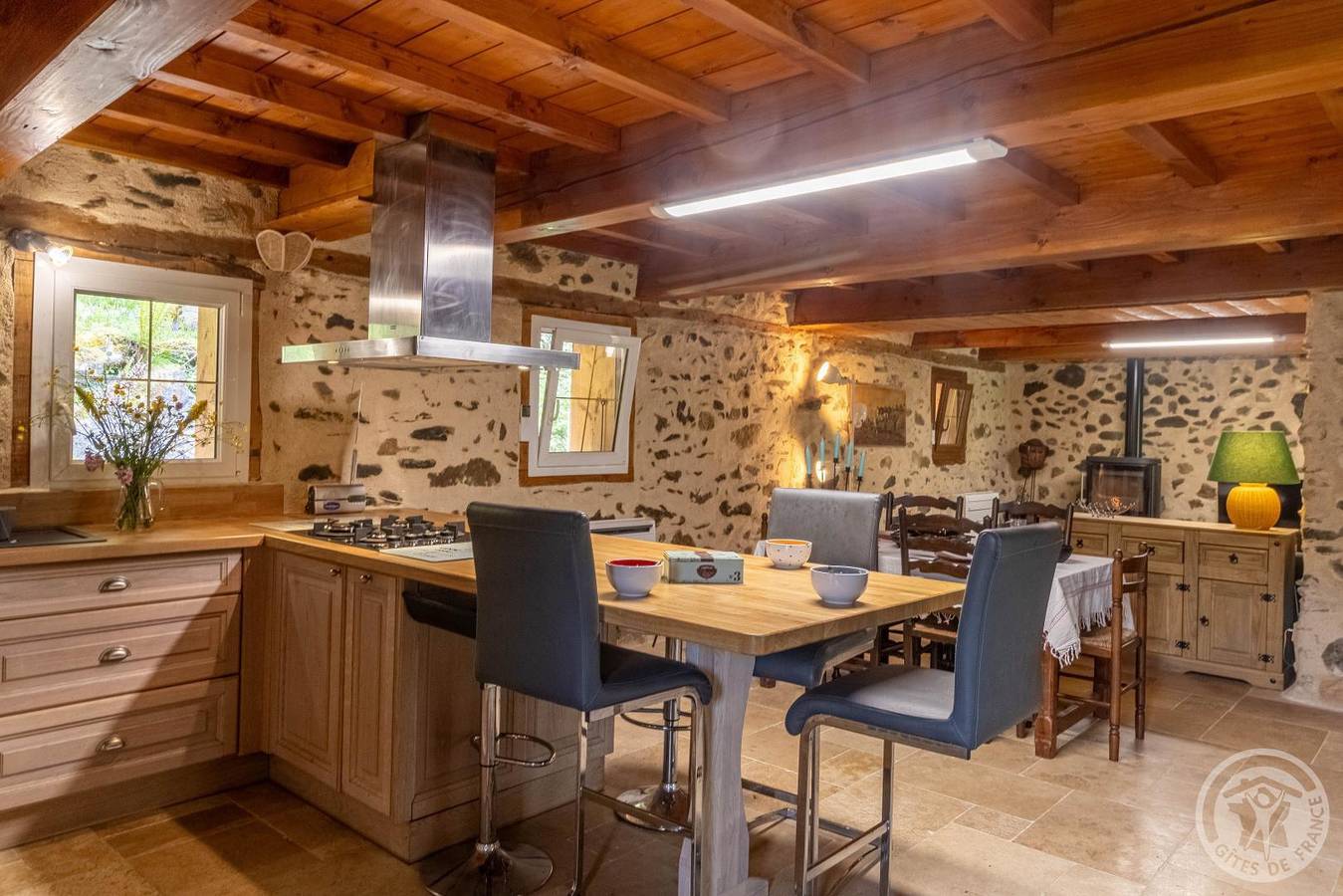 Casa de huéspedes para 6 personas con terraza in Beaudéan, Pirineos franceses