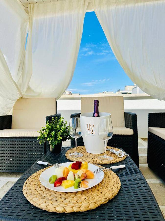 Maison d’hôte pour 10 personnes, avec balcon et vue à Monopoli