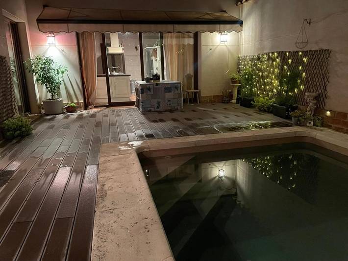 Apartamento para 10 personas, con jardín además de vistas y piscina en Mota del Cuervo