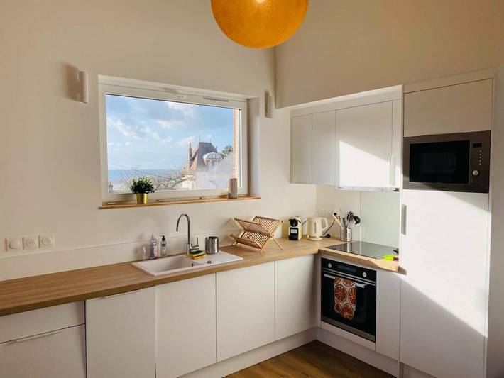 Gîte pour 4 personnes, avec vue et balcon dans Office De Tourisme D Houlgate - 2