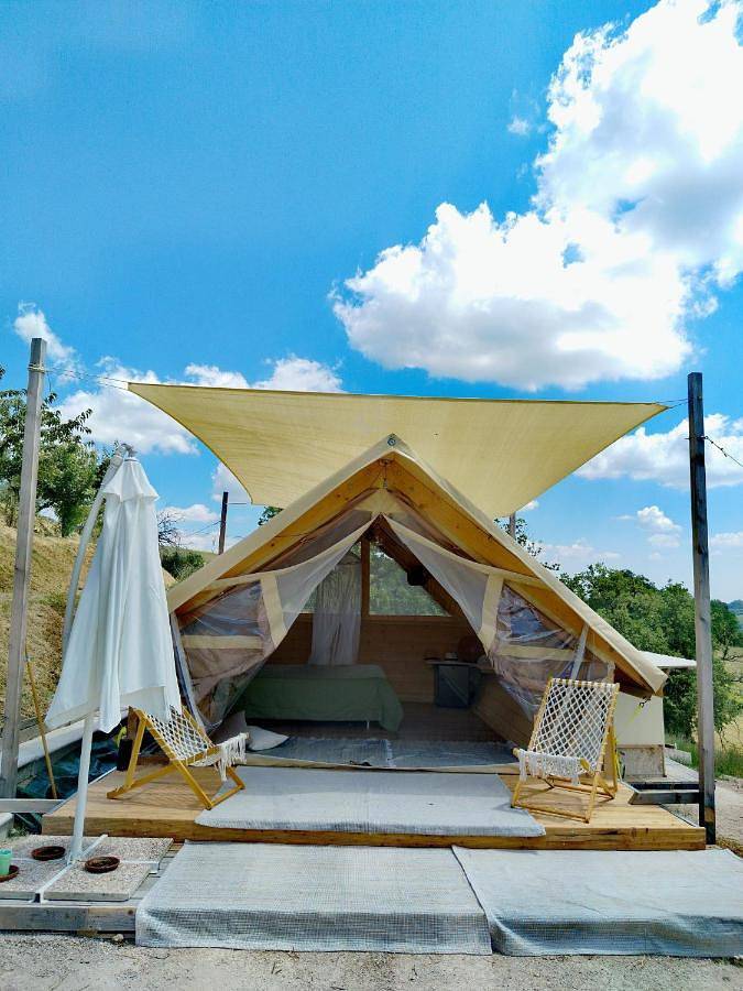 Glamping Casacocco' in San Ginesio, Macerata Provinz