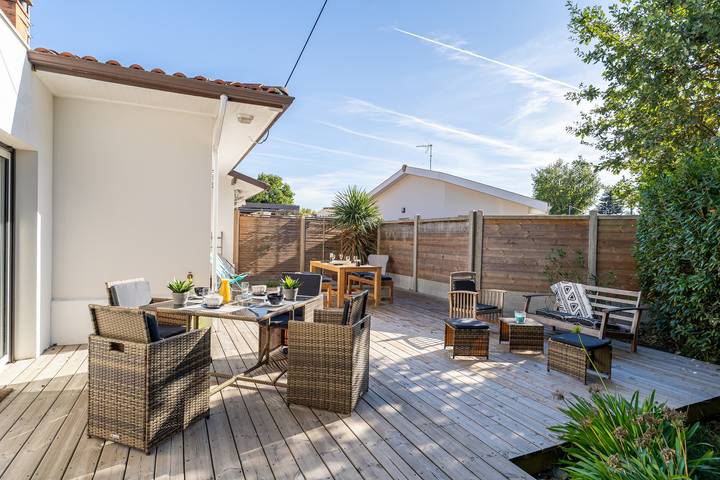 Maison de vacances pour 4 personnes, avec terrasse et jardin