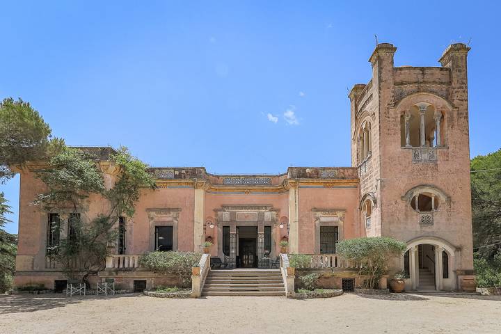 Villa per 8 persone, con Balcone e Terrazza nonché Giardino e Panorama a Nardò