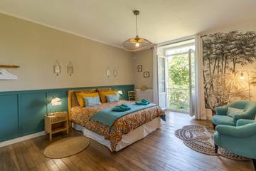 Chambre pour 2 personnes, avec jardin en Dordogne