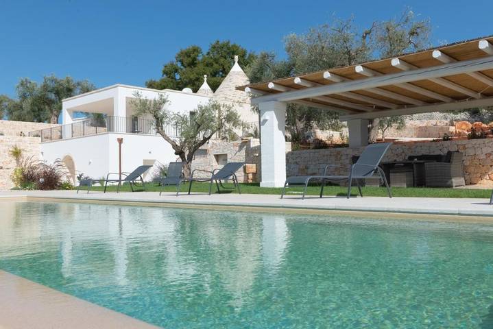 Villa für 8 Personen, mit Pool und Garten sowie Ausblick - 1