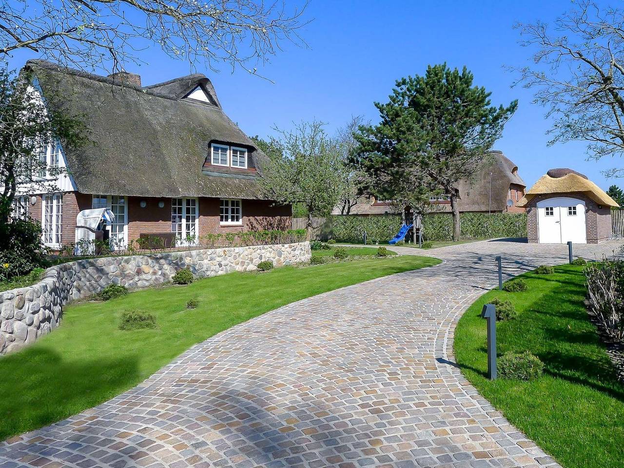 Landhaus Bredland West - Landhaus Bredland West in Greveling, Nieblum