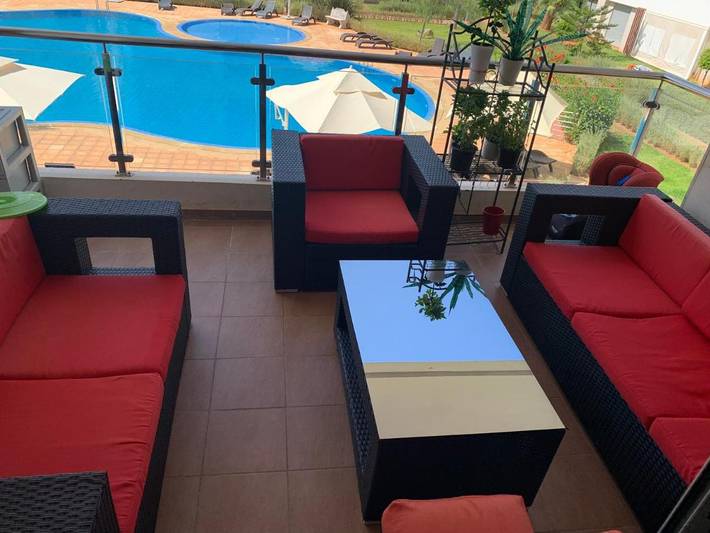 Apartamento de vacaciones para 4 personas, con jardín y piscina para niños además de piscina y vistas - 1