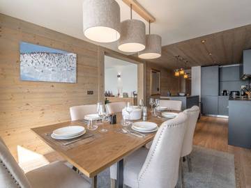 Gîte pour 4 personnes, avec balcon dans Courchevel 1550