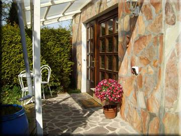 Ferienwohnung für 3 Personen, mit Garten und Seeblick in Breege