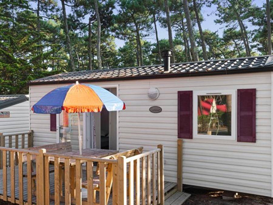 Camping La Croix du Vieux Pont - Mobilhome 8 personnes - Classic Xl | 3 Ch. | 6/8 Pers. | Terrasse surélevée non couverte in Berny-Rivière, Aisne