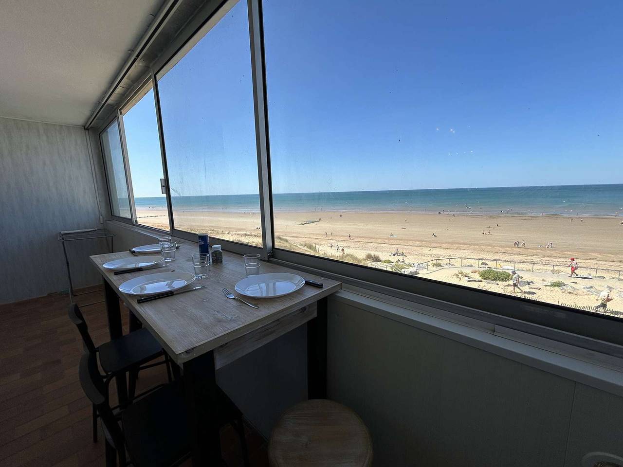 Appartement entier, Appartement 2 pièces avec balcon face à la mer - Saint-Hilaire-de-Riez in Saint-Hilaire-de-Riez, Vendée