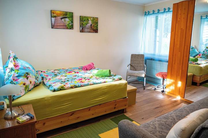 Ganze Wohnung, Gemütliche Wohnung mit Terasse und Feuerstelle in Lengnau (BE), Biel Seeland