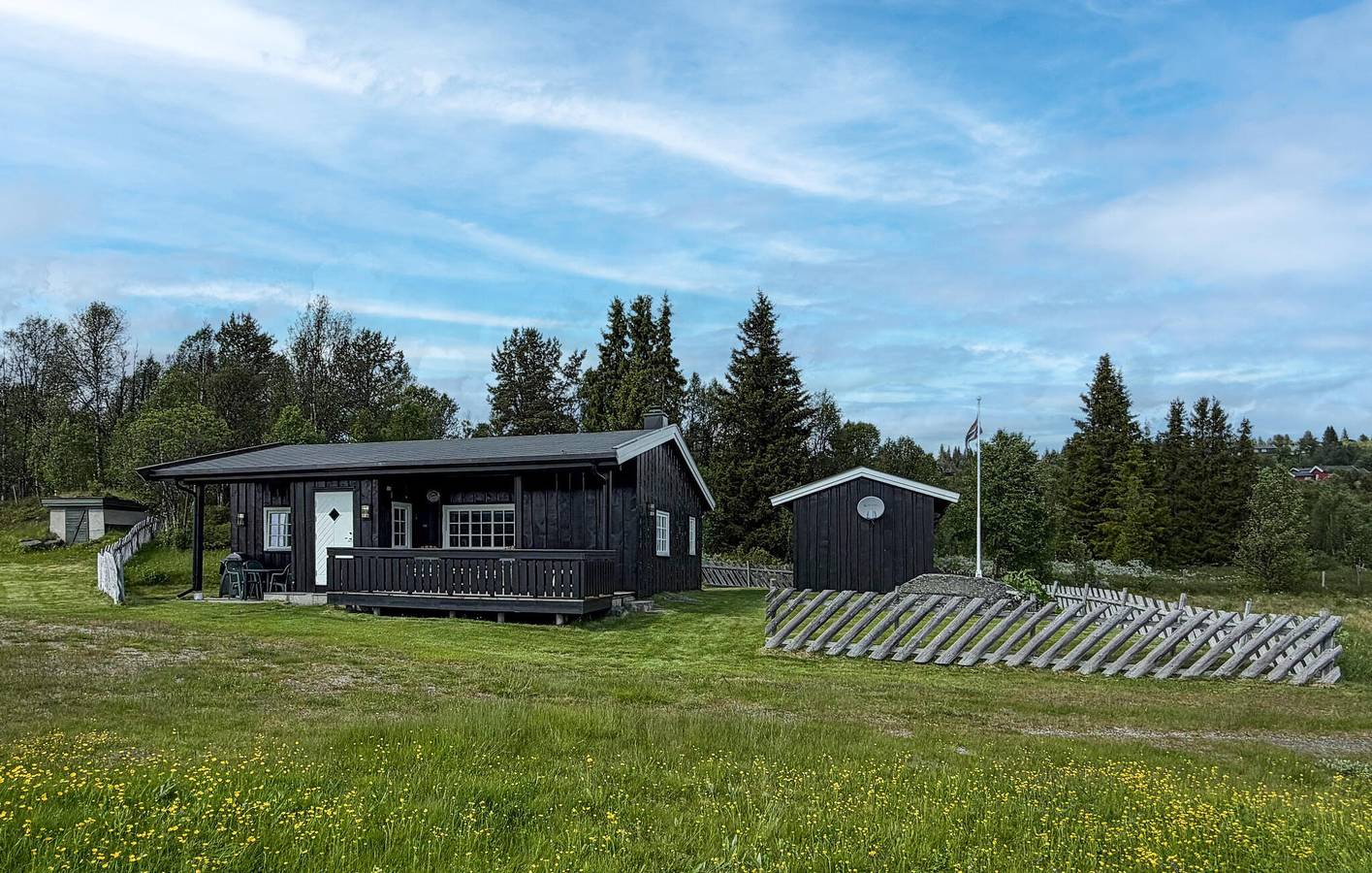 Ferienhaus für 5 Personen mit Ausblick in Nesbyen