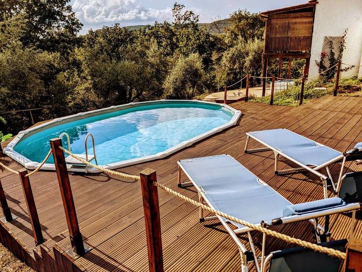 Gîte pour 2 personnes, avec vue ainsi que jardin et piscine à Lousã - 4