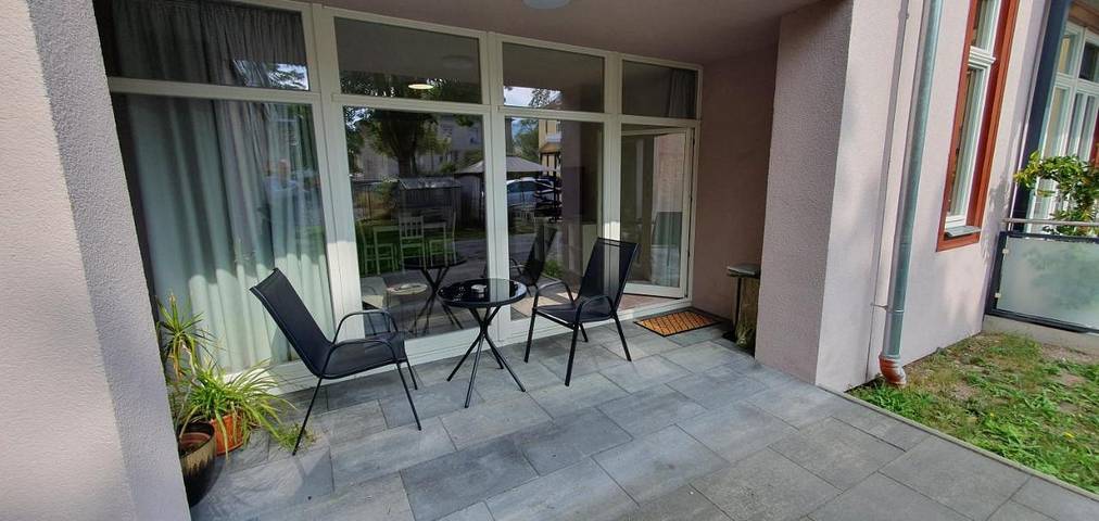 Ferienwohnung für 3 Personen, mit Terrasse und Garten in Meiningen