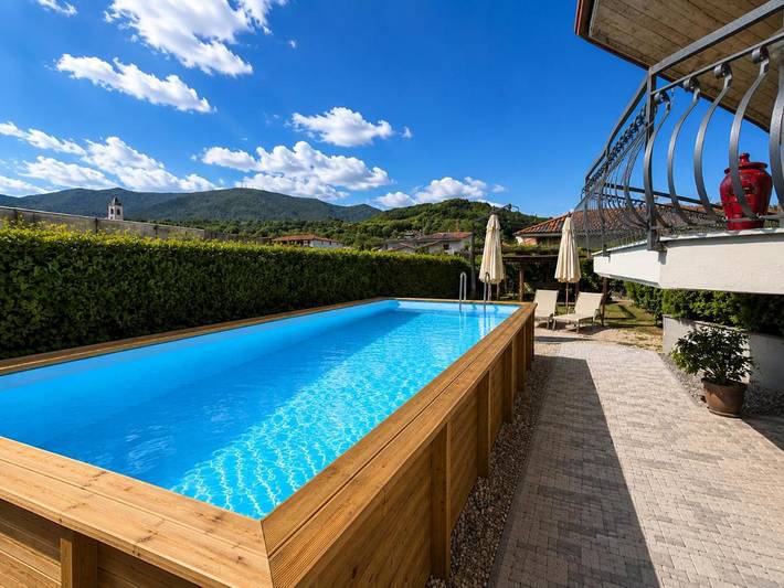 Villa per 6 persone, con piscina e giardino, con animali domestici a Gavardo