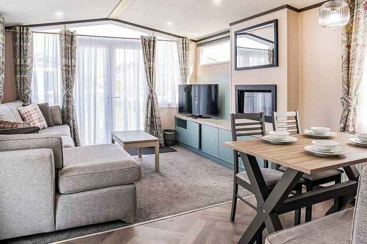 Static caravan for 6 people in Chapel St. Leonards
