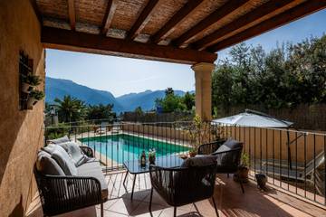 Ferienhaus in Fornalutx, Serra de Tramuntana für 6 