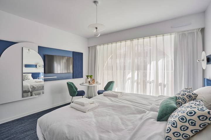 Studio für 2 Personen, mit Pool und Sauna in Marseille