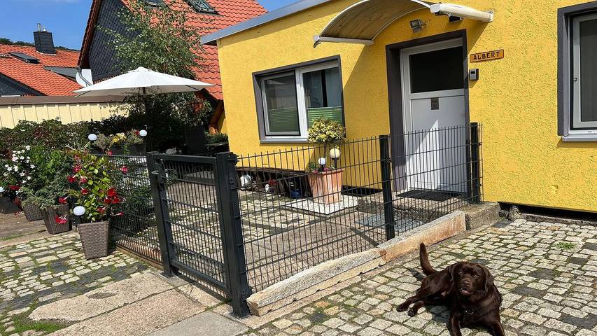 Bungalow para 2 personas, con jardín y terraza, Se admiten mascotas en Harz