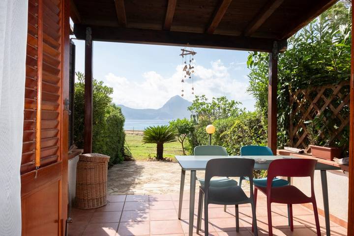 Residenz für 6 Personen mit Balkon/Terrasse in Macari, San Vito Lo Capo