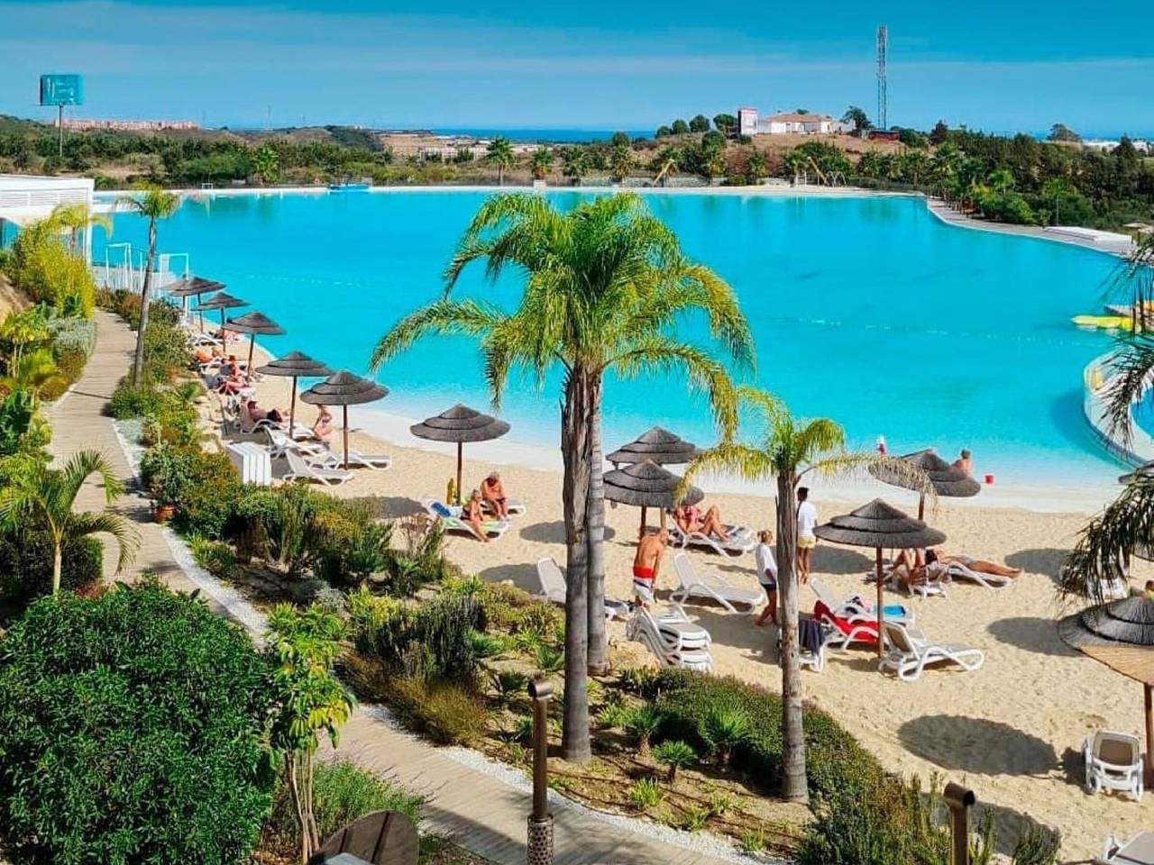 Geheel appartement, Vakantieappartement voor 4 personen met sauna in Alcazaba Lagoon, Casares