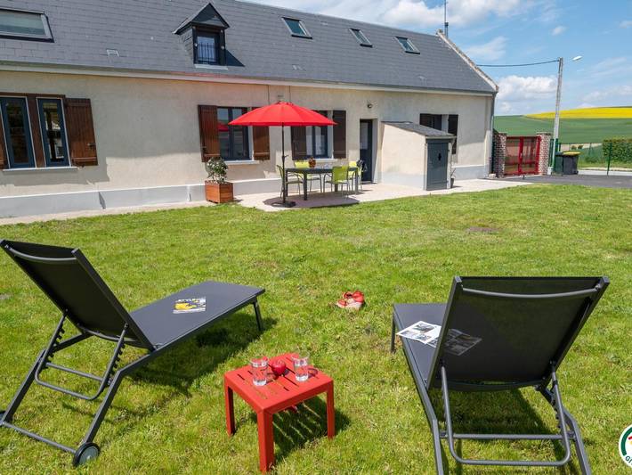 Gîte pour 4 personnes, avec terrasse dans Oise - 2