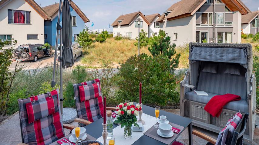 Ferienwohnung für 4 Personen, mit Terrasse und Seeblick - 1
