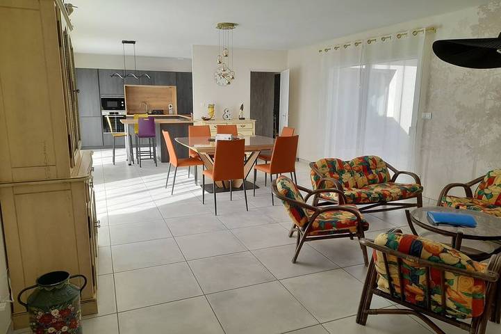 Maison de vacances pour 6 personnes, avec Jardin