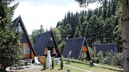 Ferienhaus für 5 Personen, mit Terrasse und Seeblick in Landkreis Freyung-Grafenau