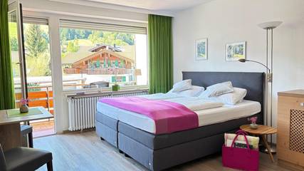 Ferienwohnung für 2 Personen, mit Balkon und Sauna in Bolsterlang