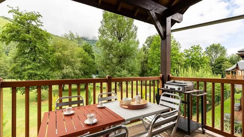 Gîte pour 12 personnes, avec balcon dans Balnéa - 4