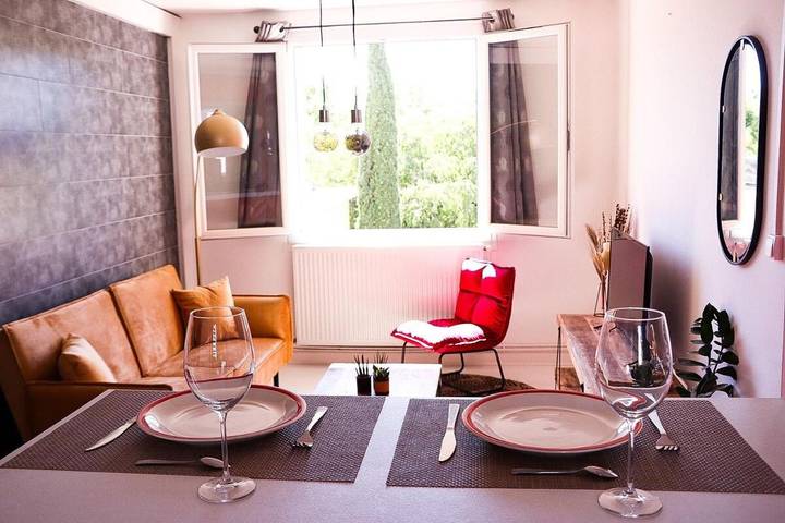 Appartement de vacances pour 7 personnes, avec balcon