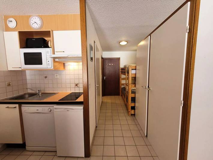 Entire studio, Studio - 4 people in Bessans, Saint-Jean-de-Maurienne region
