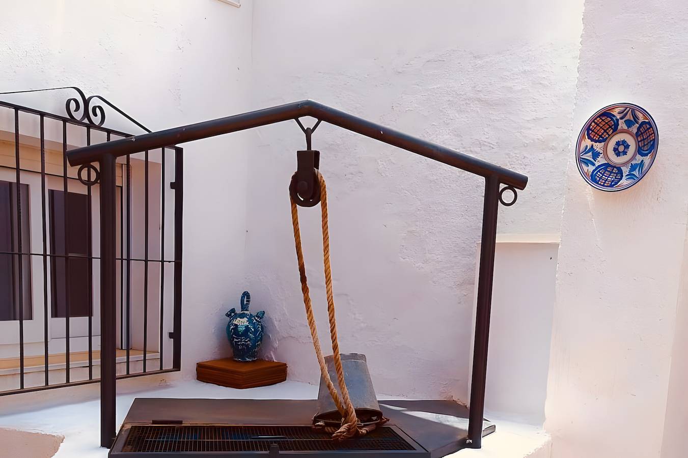 'Casa Mercedes in der Vega de Granada' mit privater Terrasse, privatem Garten und Balkon in Valderrubio, Granada Provinz