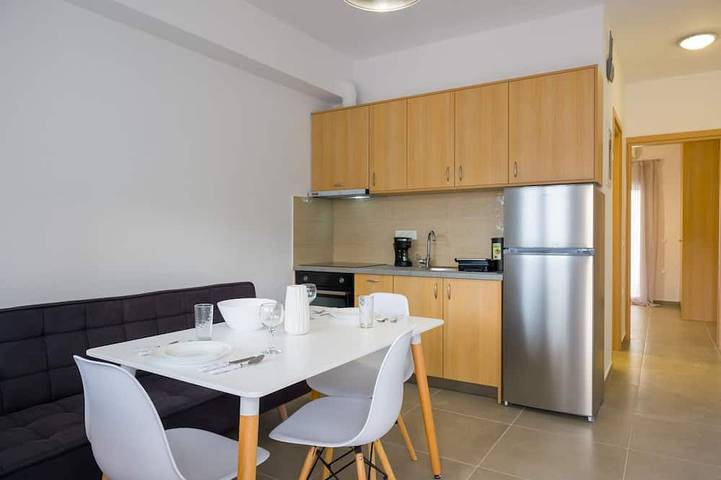 Apartment for 3 people, with garden and balcony in Elounda