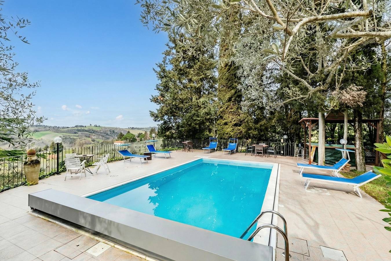Villa Paola Private Pool Gym in Chianti in Montespertoli, Florenz Provinz