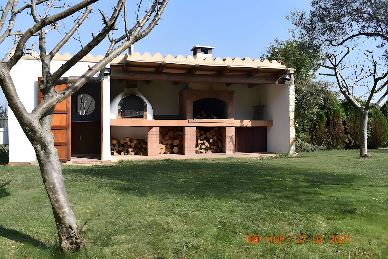Villa „Santa Susanna 18“ mit Meerblick in Santa Susanna, Costa del Maresme