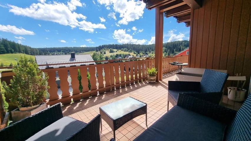 Ferienhaus für 14 Personen, mit Terrasse und Sauna sowie Garten und Ausblick, mit Haustier in Eisenbach - 3