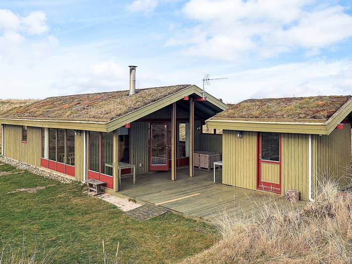 Ferienhaus für 6 Personen, mit Terrasse in Grønhøj Strand