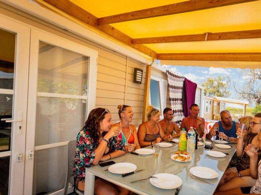 Camping Le Trivoly - Mobilhome 8 personas - Quatro - 4 habitaciones in Torreilles, Côte d'Améthyste