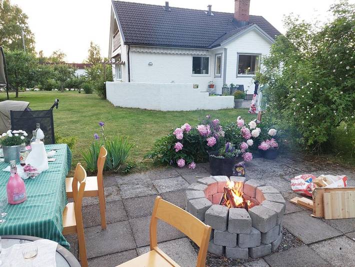Ferienhaus für 6 Personen, mit Balkon und Terrasse sowie Garten in Brålanda